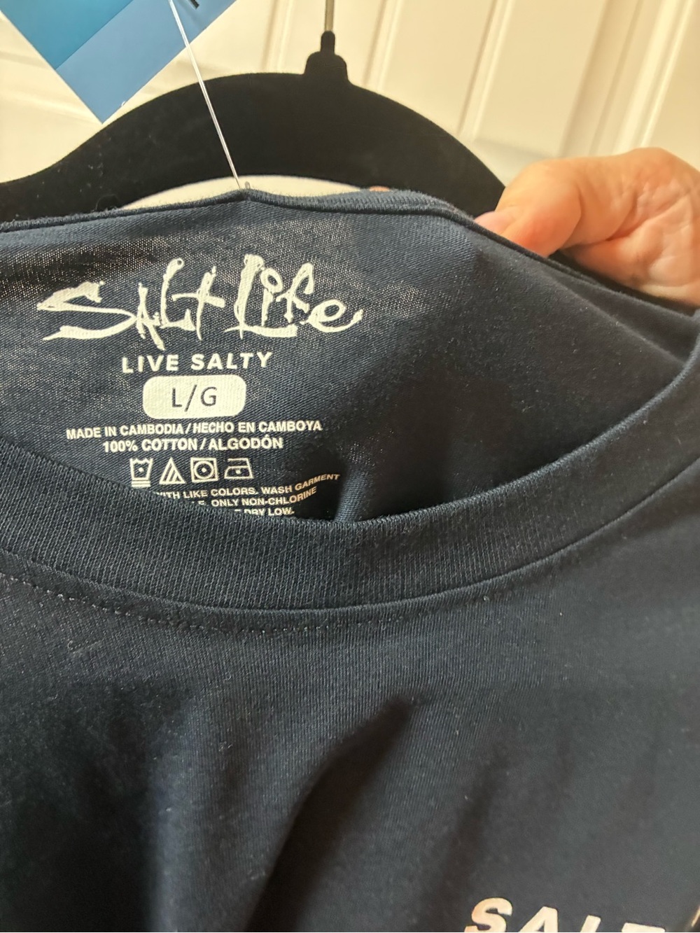 Salt Life gray tee - Picture 3 of 5